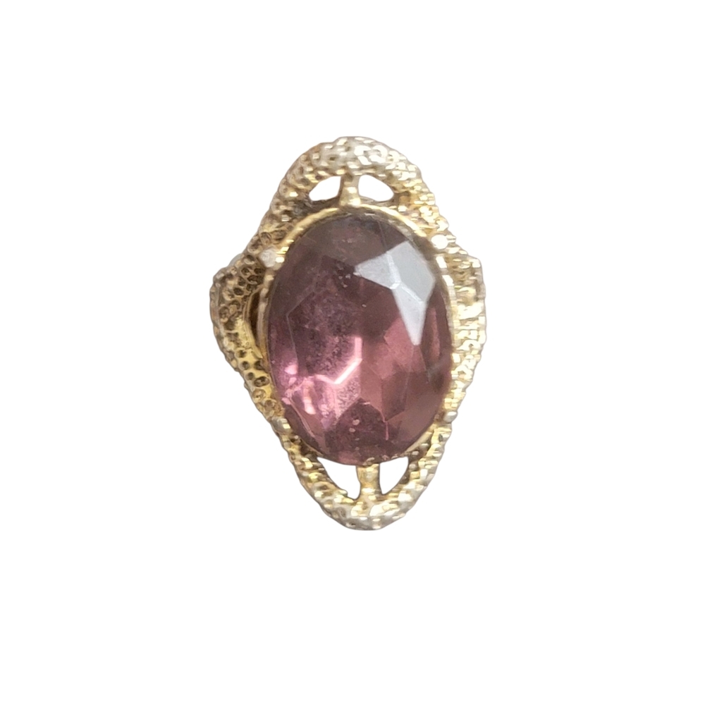 Gold and Amethyst Ring